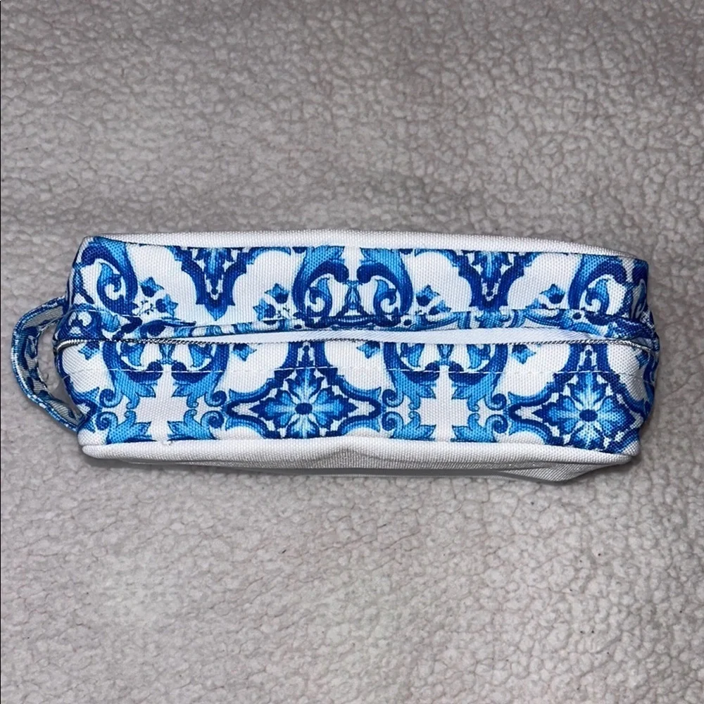 Dolce & Gabbana White Blue Cosmetic Case
